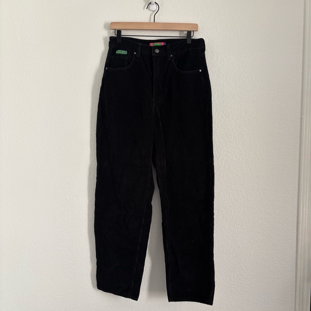 Gmpyre Women's Size 8 Black Corduroy Jean